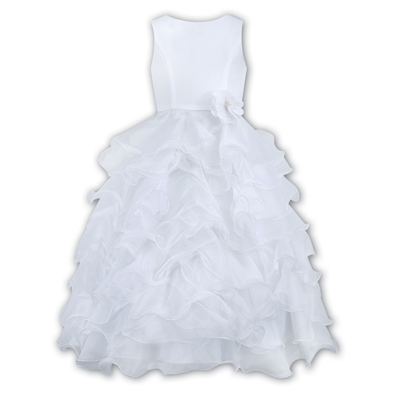 Sarah Louise Ceremonial Ballerina Length Dress 90001
